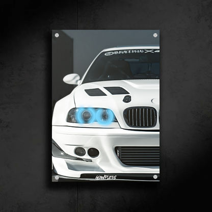 BMW M3 E46 (Ice Blue Neon)